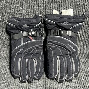 Head Outlast Ski Gloves Mens L Black Waterproof Insulated Winter Snow Gear